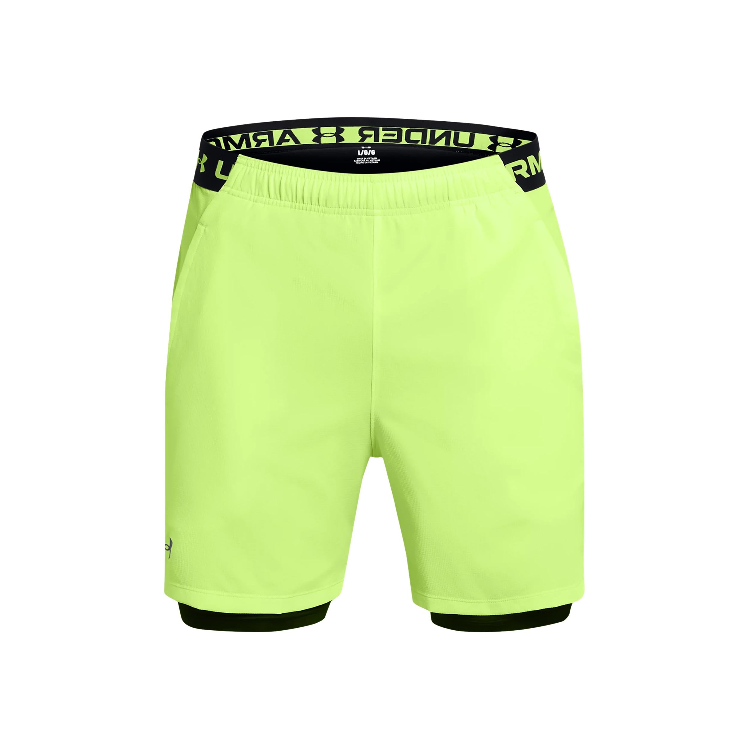 Under Armour Vanish Woven 2in1 Shorts Men - green,