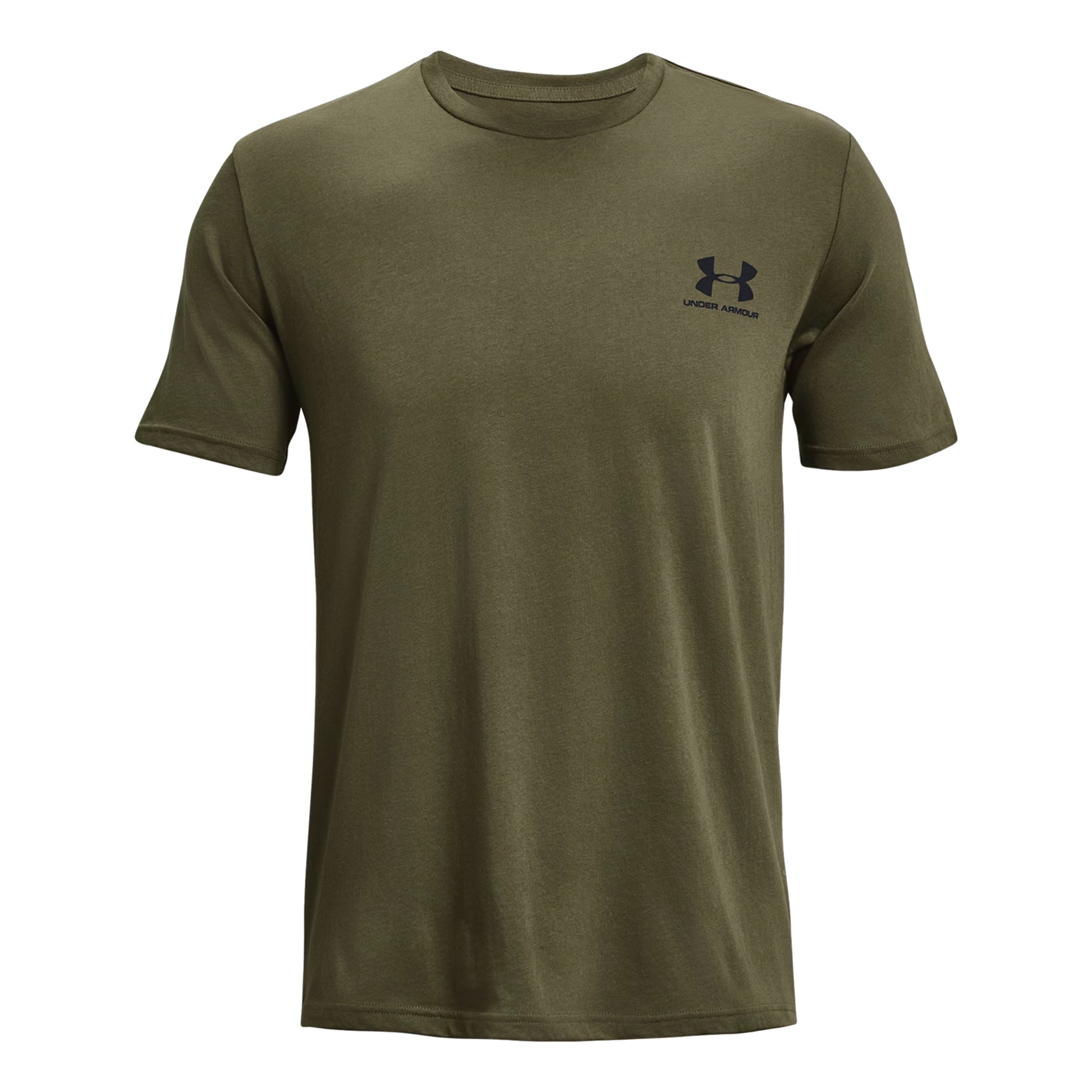 Under Armour Sportstyle Left Chef T-Shirt Men - olive, black