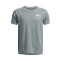 Tech Textured T-Shirt Boys - blue grey,