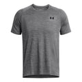 Tech Textured T-Shirt Men - dark grey,