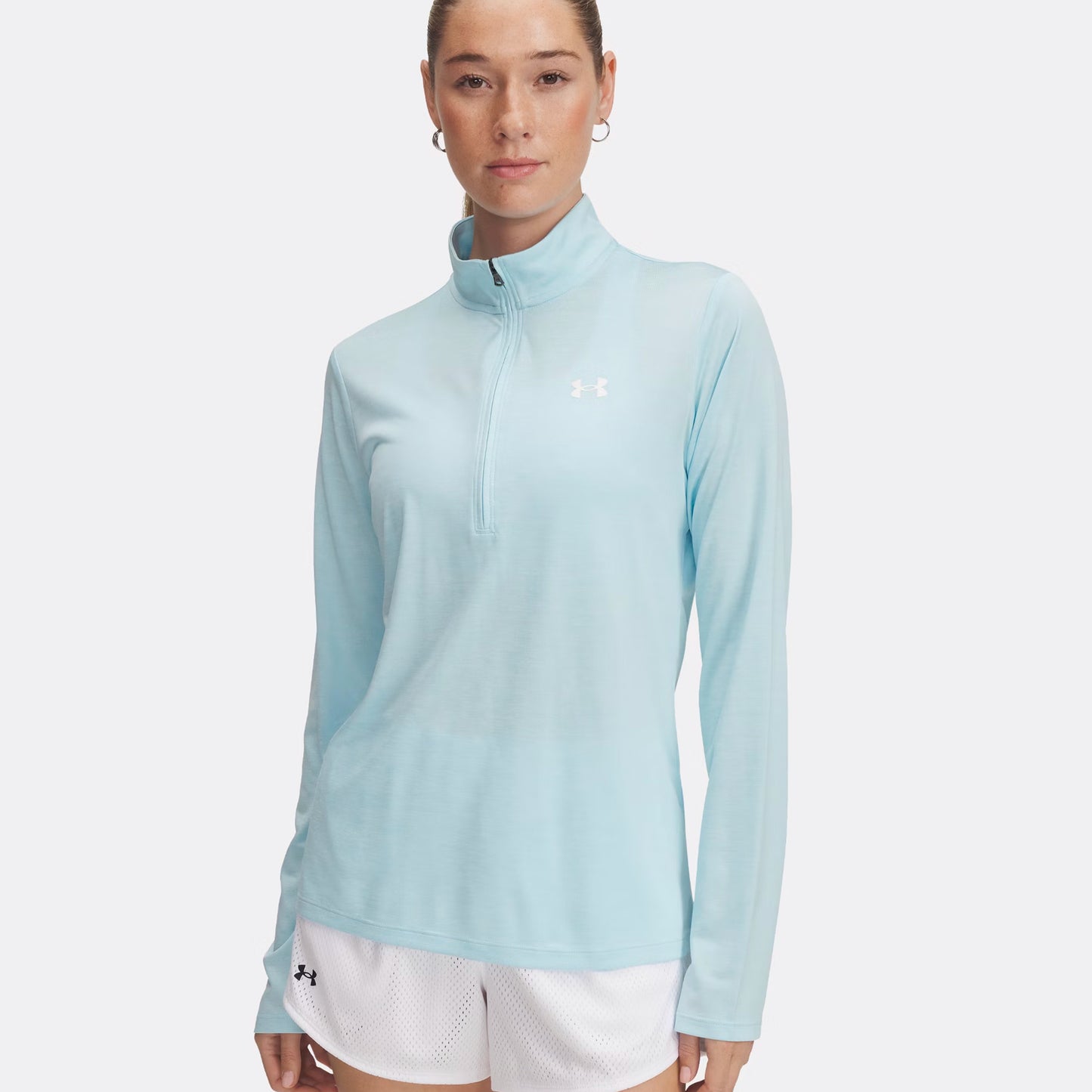 Under Armour Tech Half-Zip Long Sleeve Women-Mint