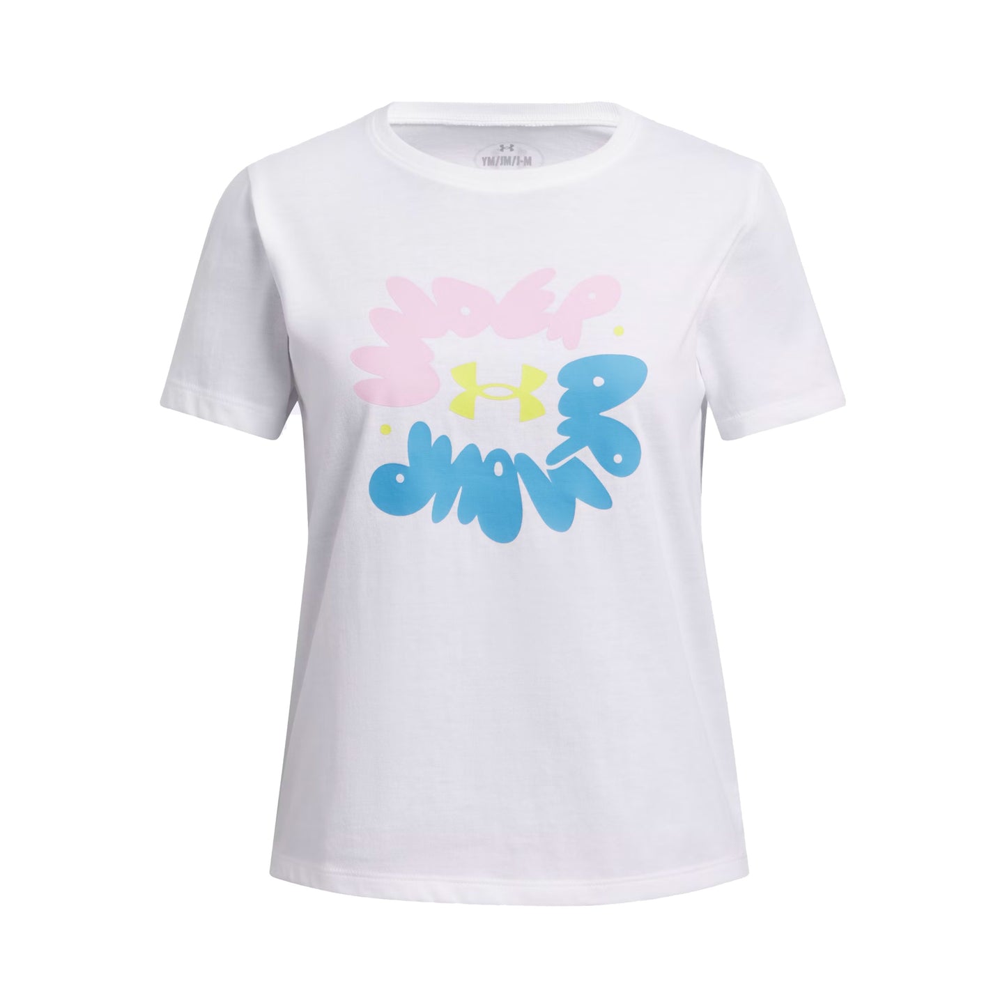 Under Armour Bubble T-Shirt Girls-White