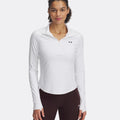 Motion Half-Zip Long sleeve Women - white,