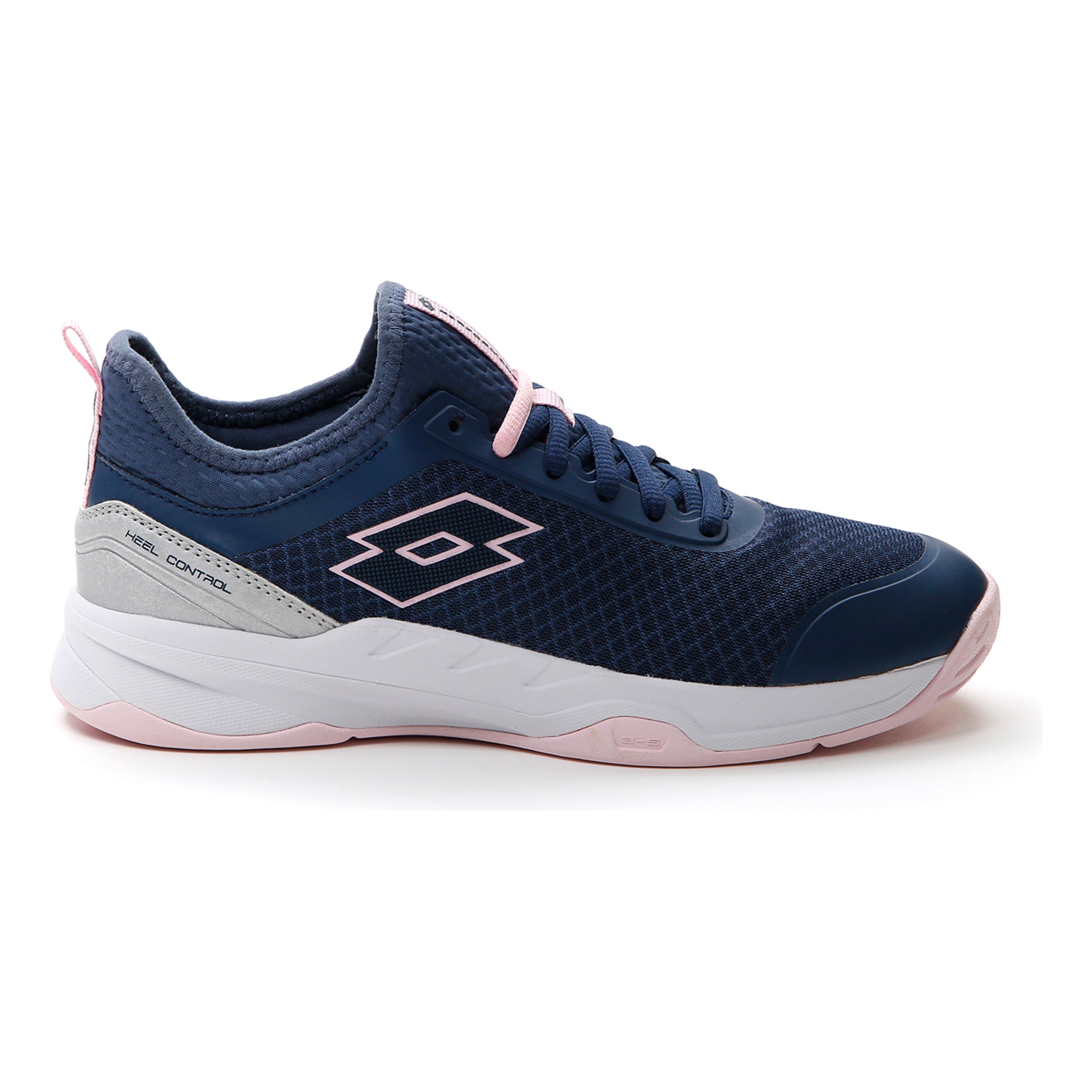 Lotto Mirage 500 II All Court Shoe Women-Dark Blue,Pink