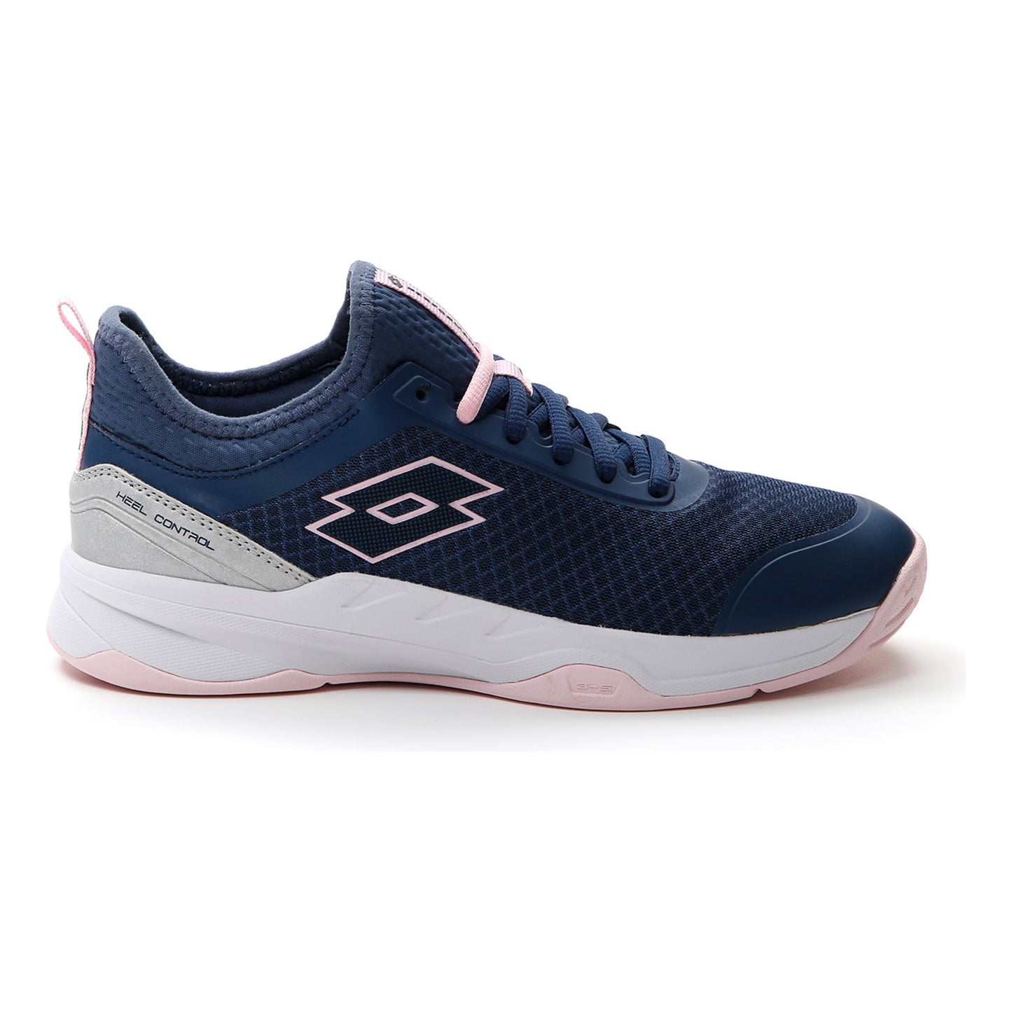 Lotto Mirage 500 II All Court Shoe Women-Dark Blue,Pink