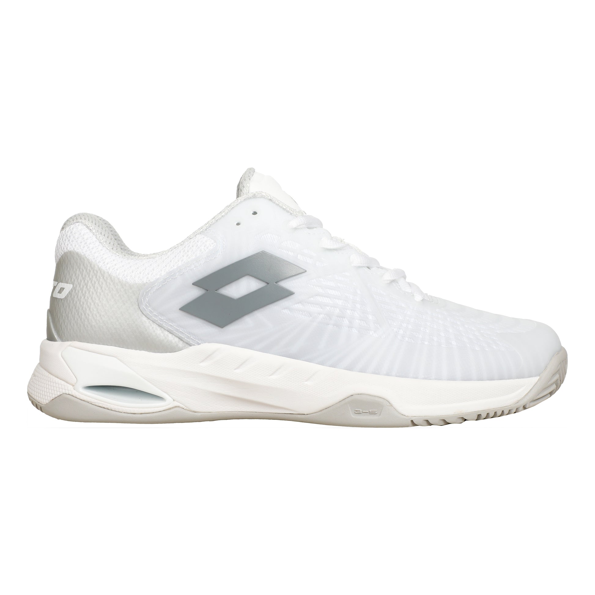 Lotto Mirage 100 II Clay court shoe Women-white, grey