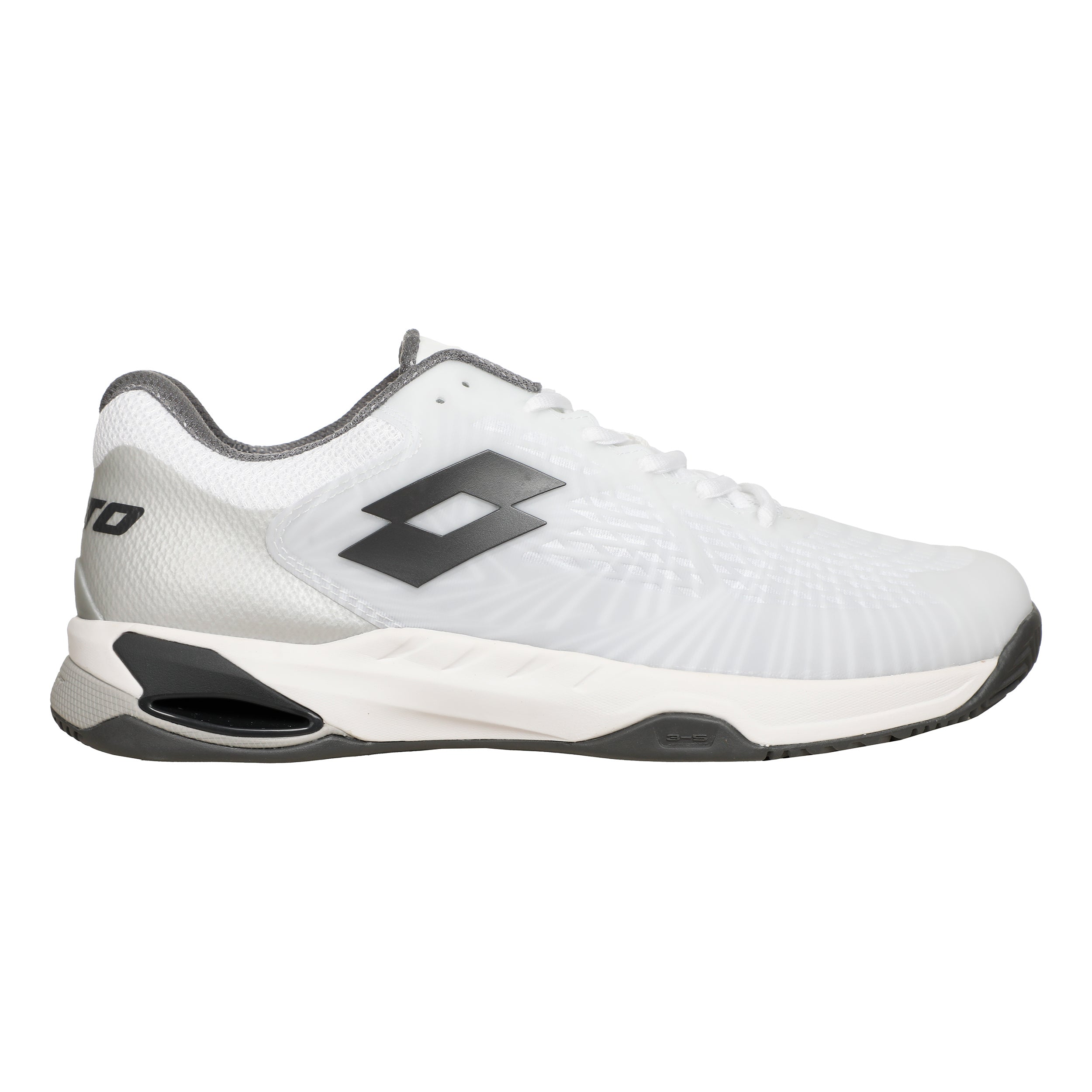 Lotto Mirage 100 II Clay Court Shoe Men-White,Grey