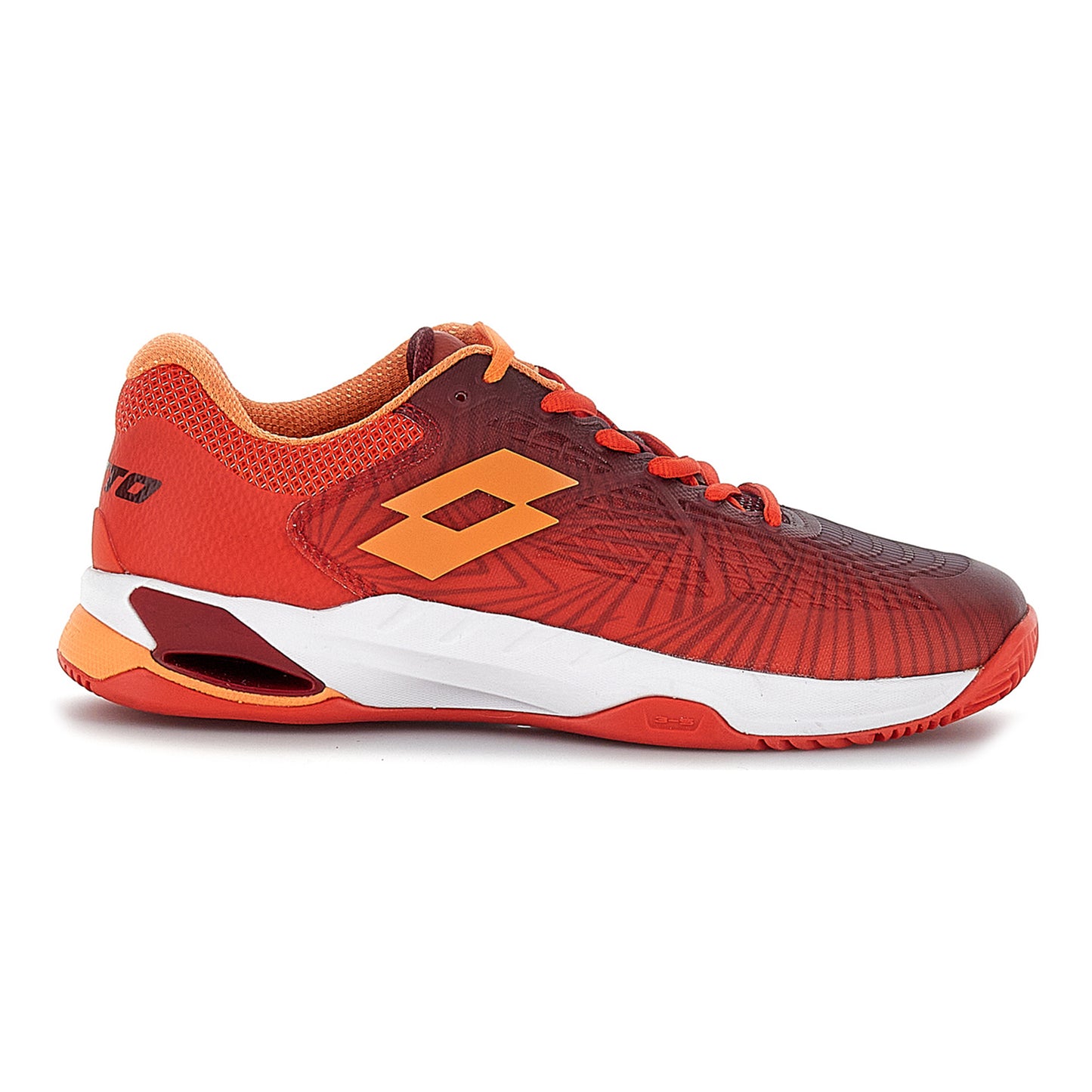 Lotto Mirage 100 II Clay court shoe Men - orange, red