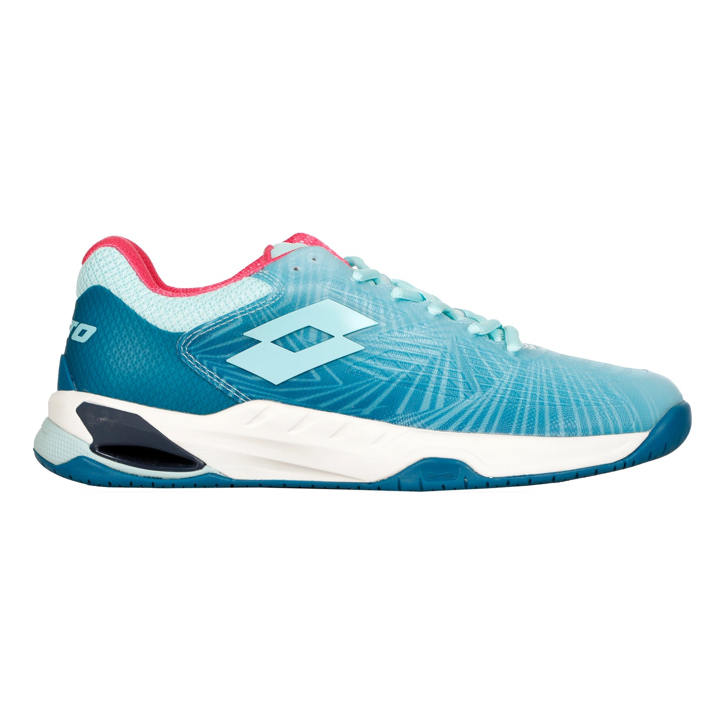 Lotto Mirage 100 II SPD All court shoe Women-turquoise, blue