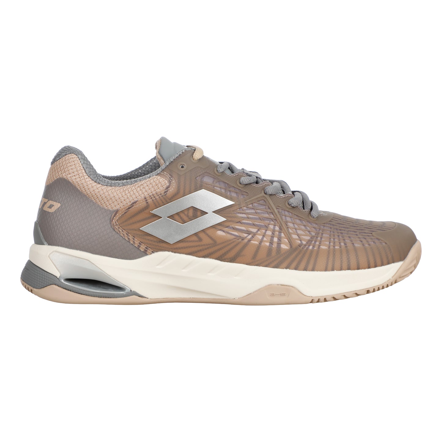 Lotto Mirage 100 II Clay court shoe Men - grey, beige