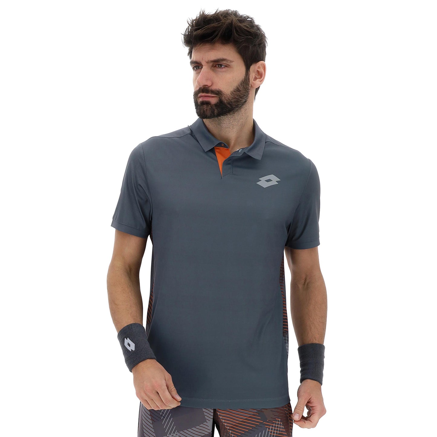 Lotto Tech IV Polo Men-lightgrey