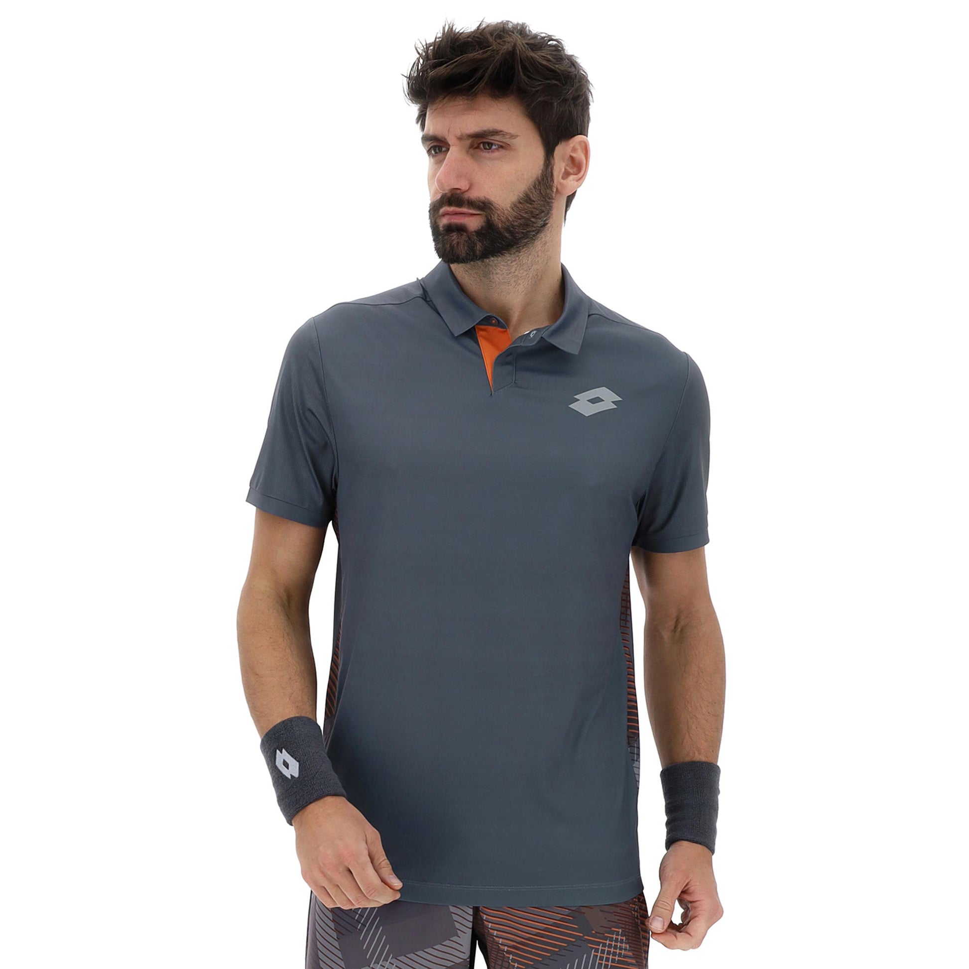 Lotto Tech IV Polo Men-lightgrey