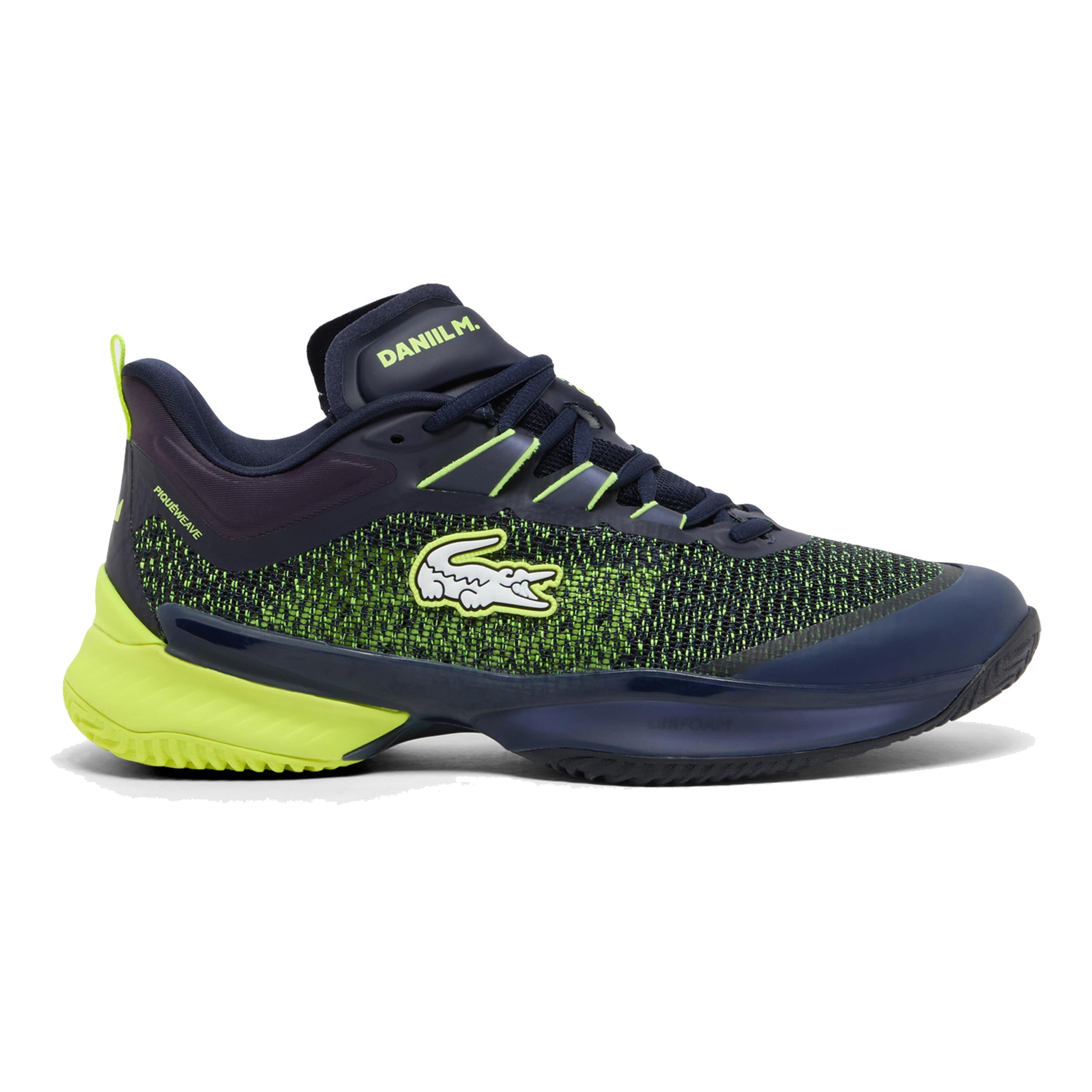 Lacoste Medvedev AG-LT Ultra Clay court shoe Men - dark blue, yellow