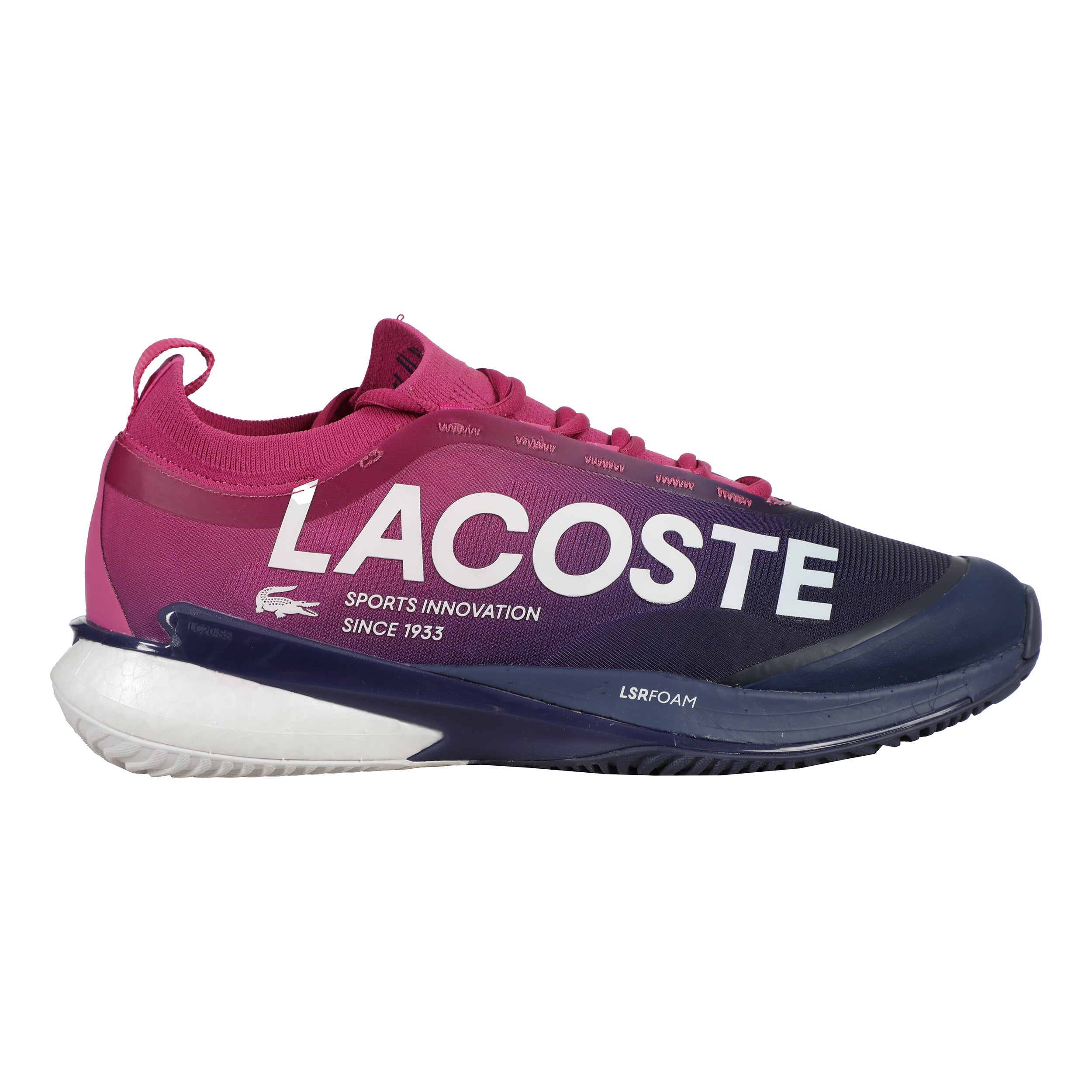 Lacoste AG-LT LITE Clay Court Shoe Men-Pink,Dark Blue