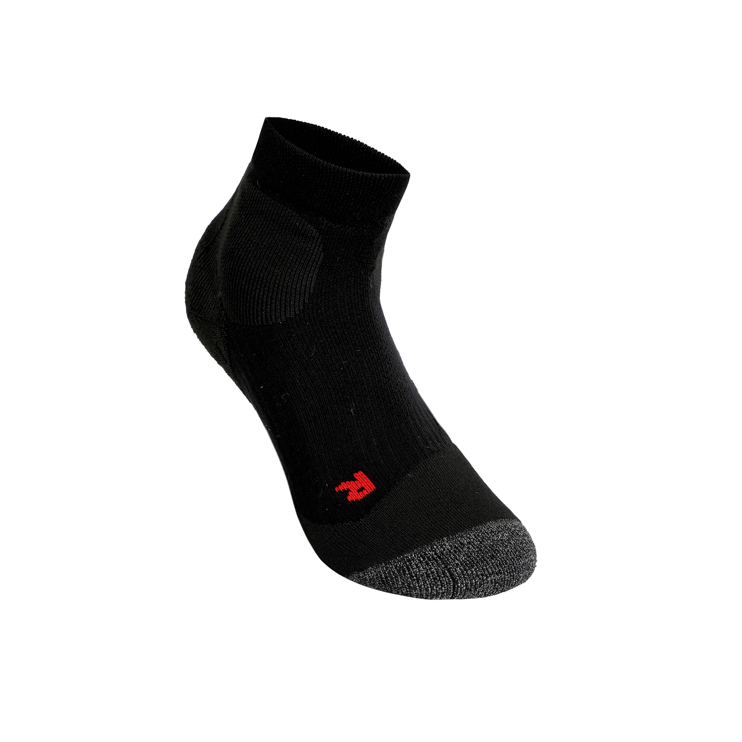 Falke TE2 Short Tennis Socks Women-Black,Dark Grey