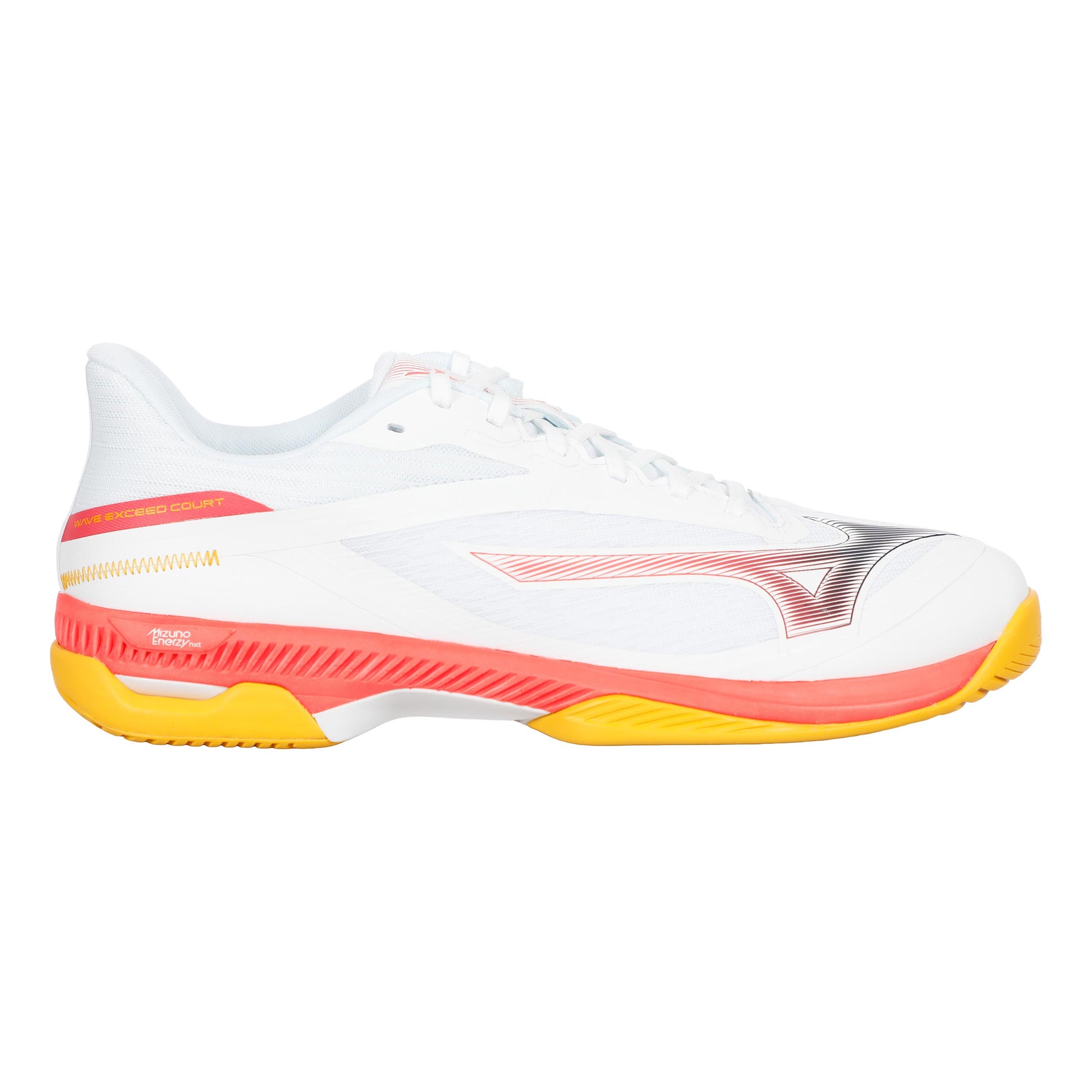 Mizuno Wave Exceed Court All Court Shoe Men-White,Coral