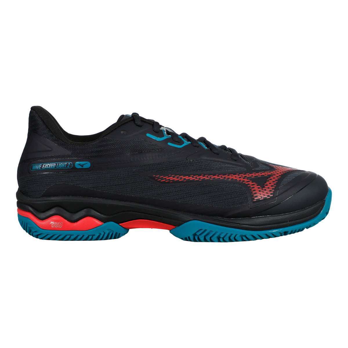 Mizuno Wave Exceed Light Padel Shoe Men-Dark Blue,Coral