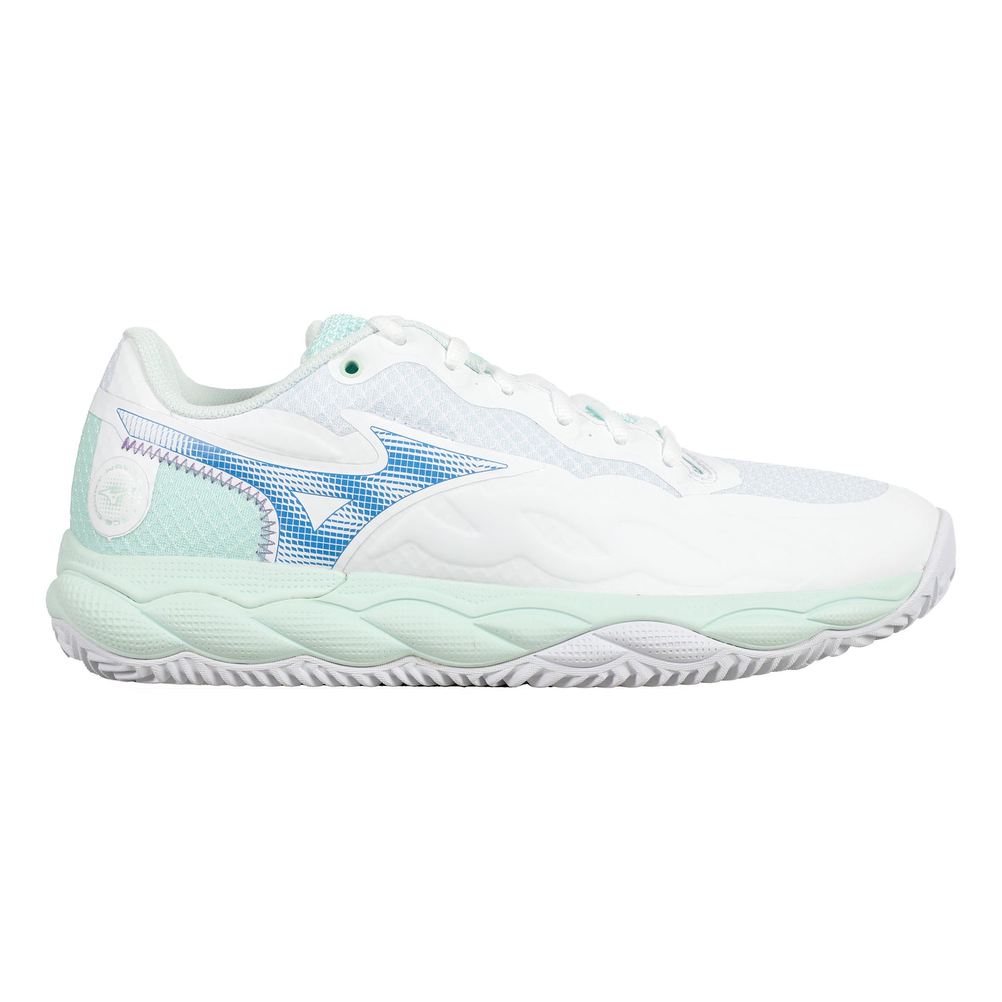 Mizuno Wave Enforce Court Clay court shoe Women - white, mint