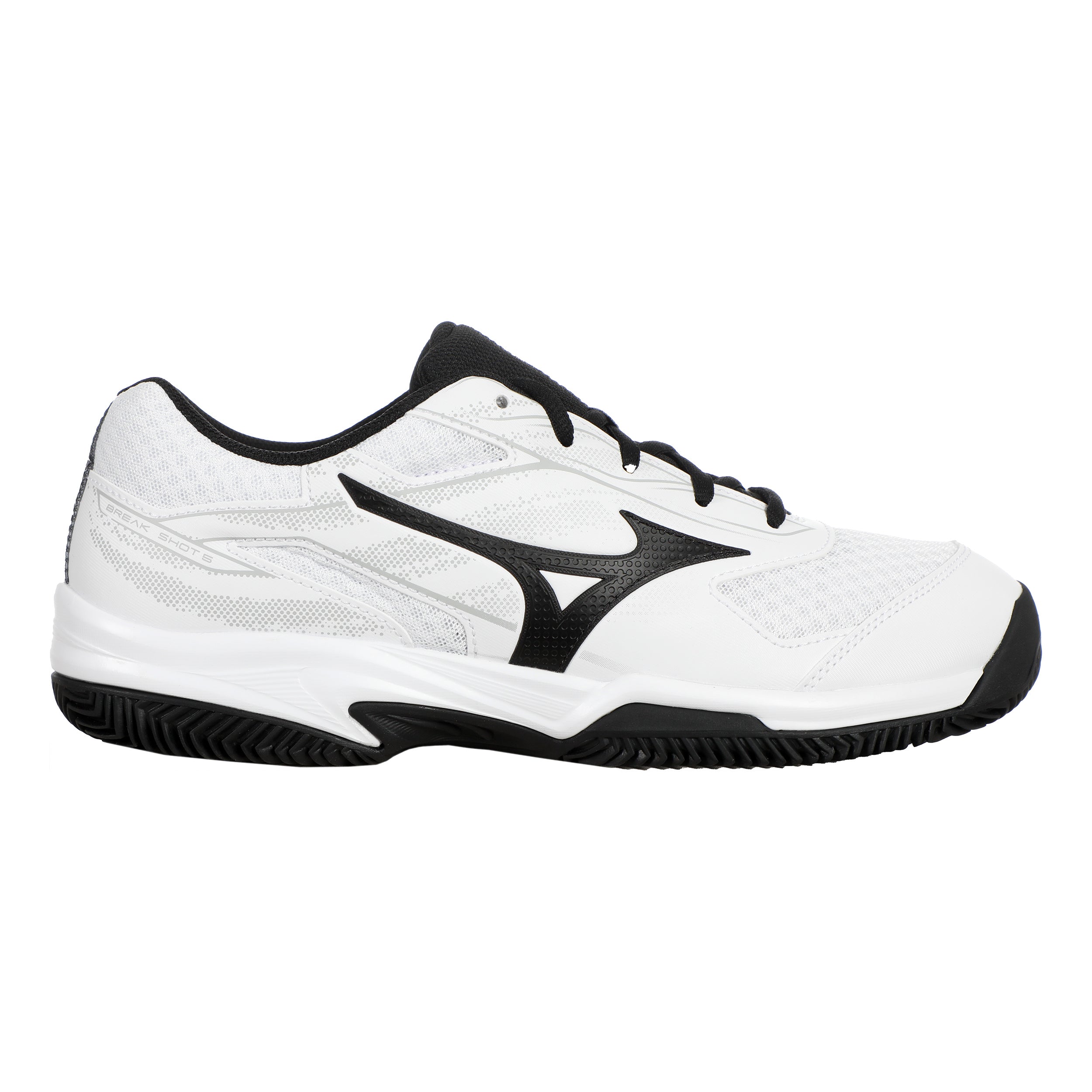 Mizuno Break Shot 5 Clay Court Shoe Men-White,Black