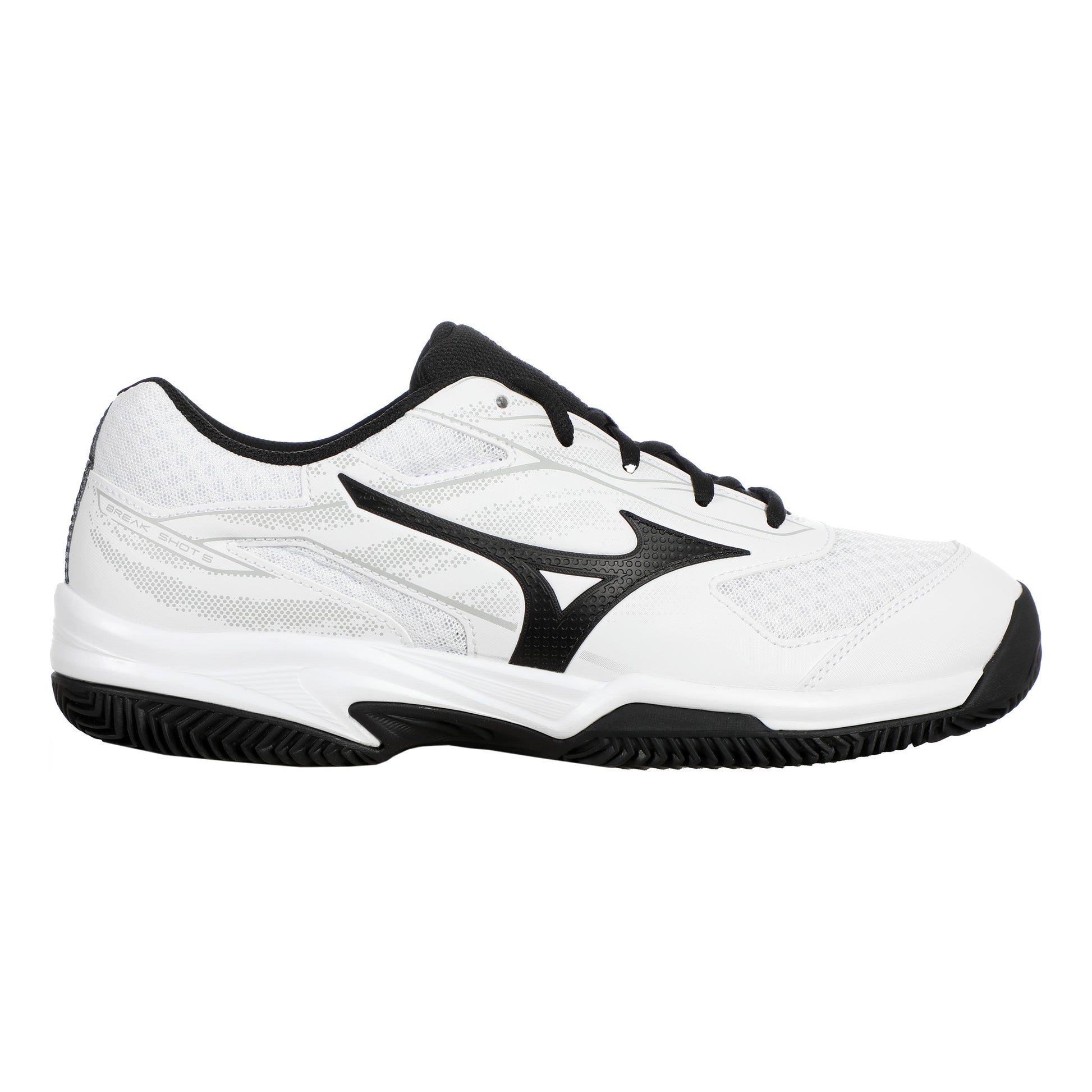 Mizuno Break Shot 5 Clay Court Shoe Men-White,Black