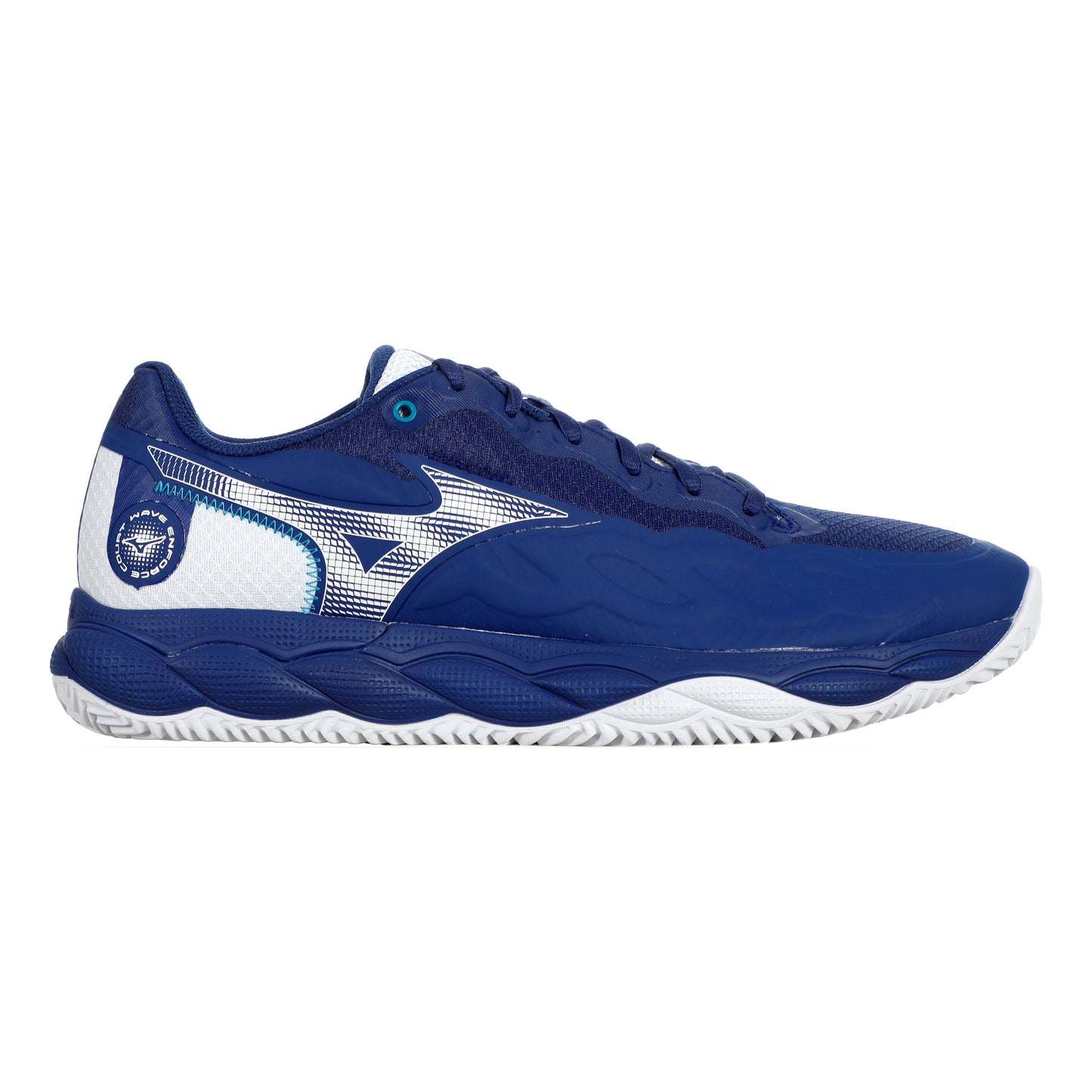 Mizuno Wave Enforce Court Clay court shoe Men - blue, white