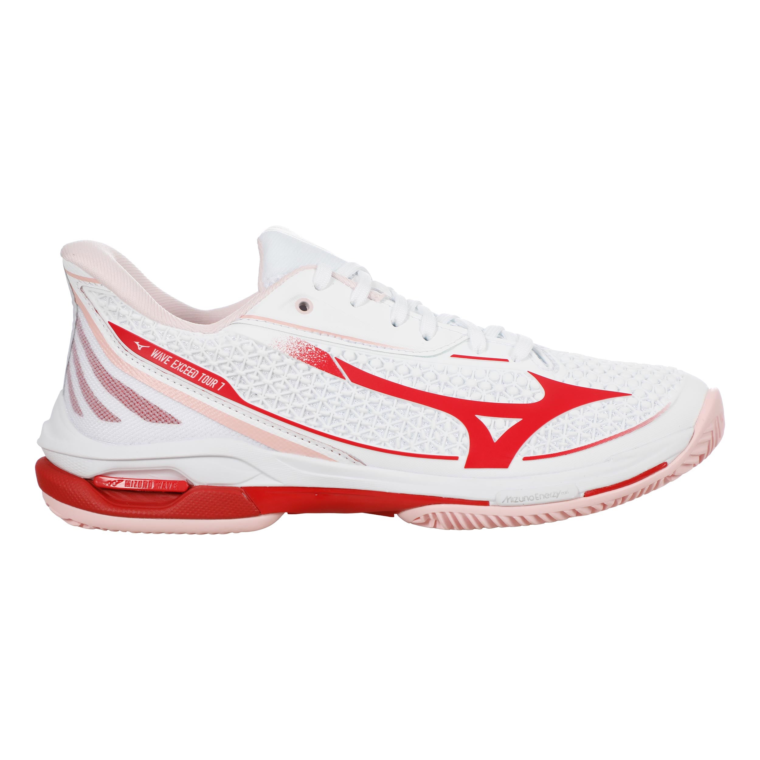 Mizuno Wave Exceed Tour 7 Clay court shoe Women - white, red