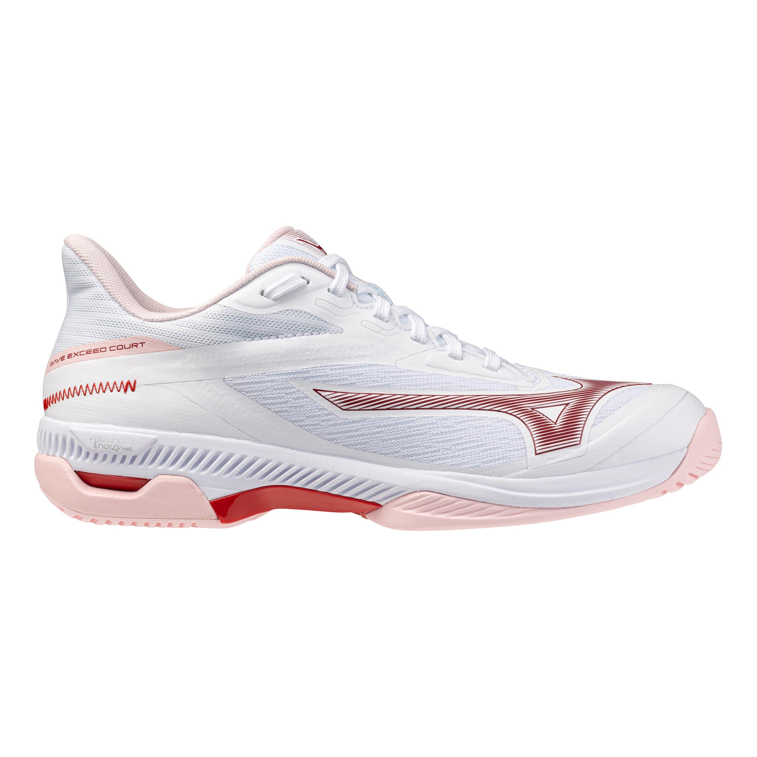 Mizuno Wave Exceed Court All court shoe Women - white, berry