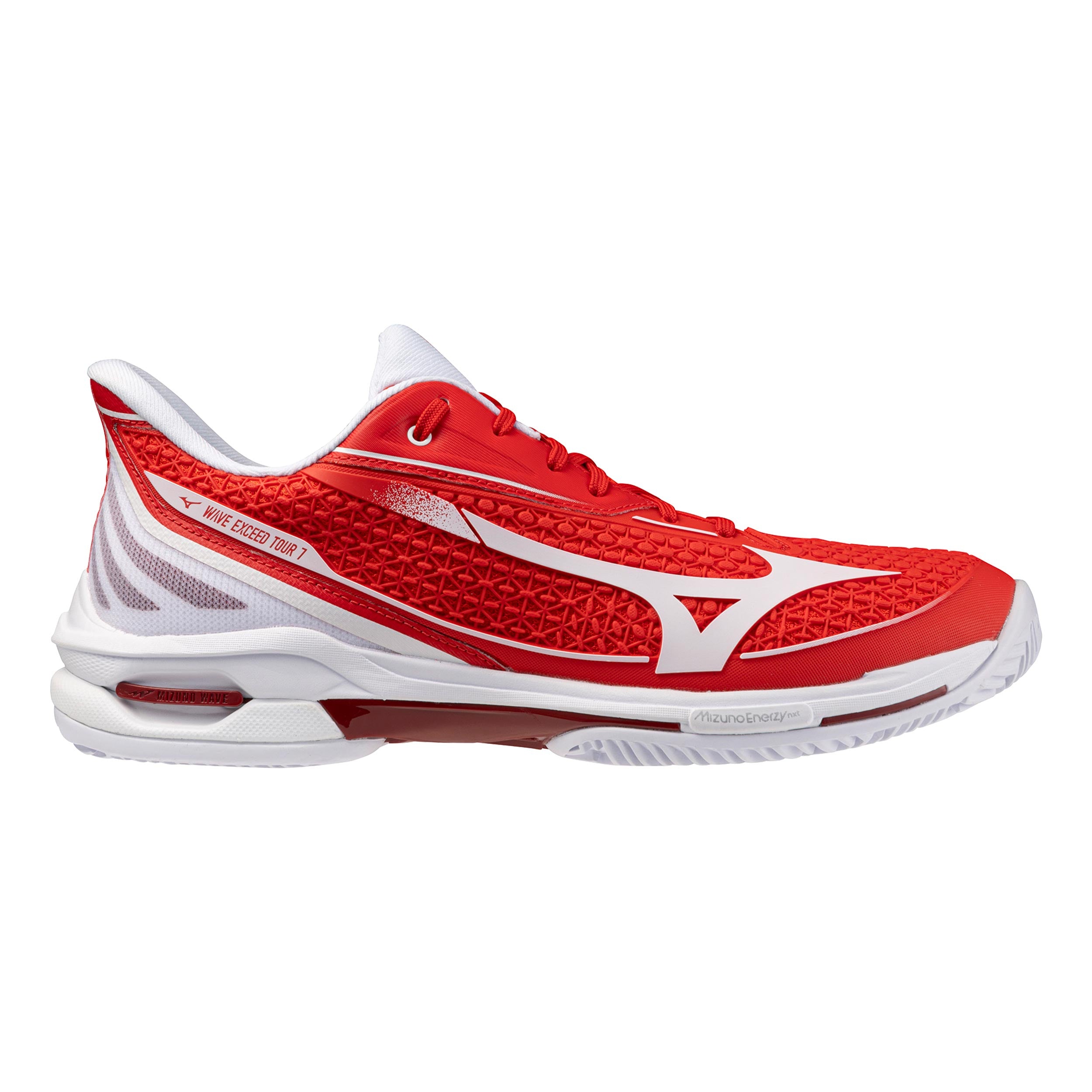 Mizuno Wave Exceed Tour 7 Clay court shoe Men - red, white