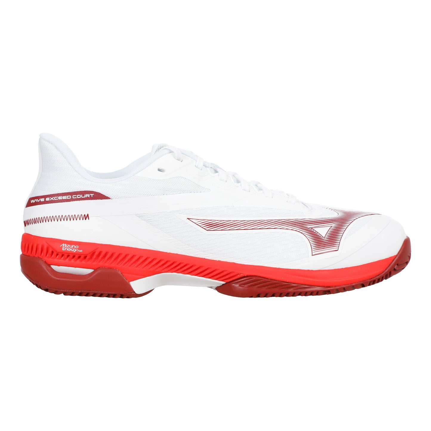 Mizuno Wave Exceed Court Clay court shoe Men - white, red
