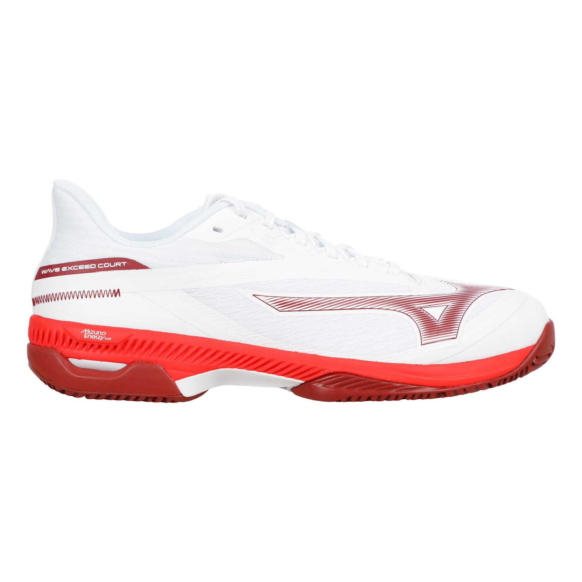 Mizuno Wave Exceed Court Clay court shoe Men - white, red