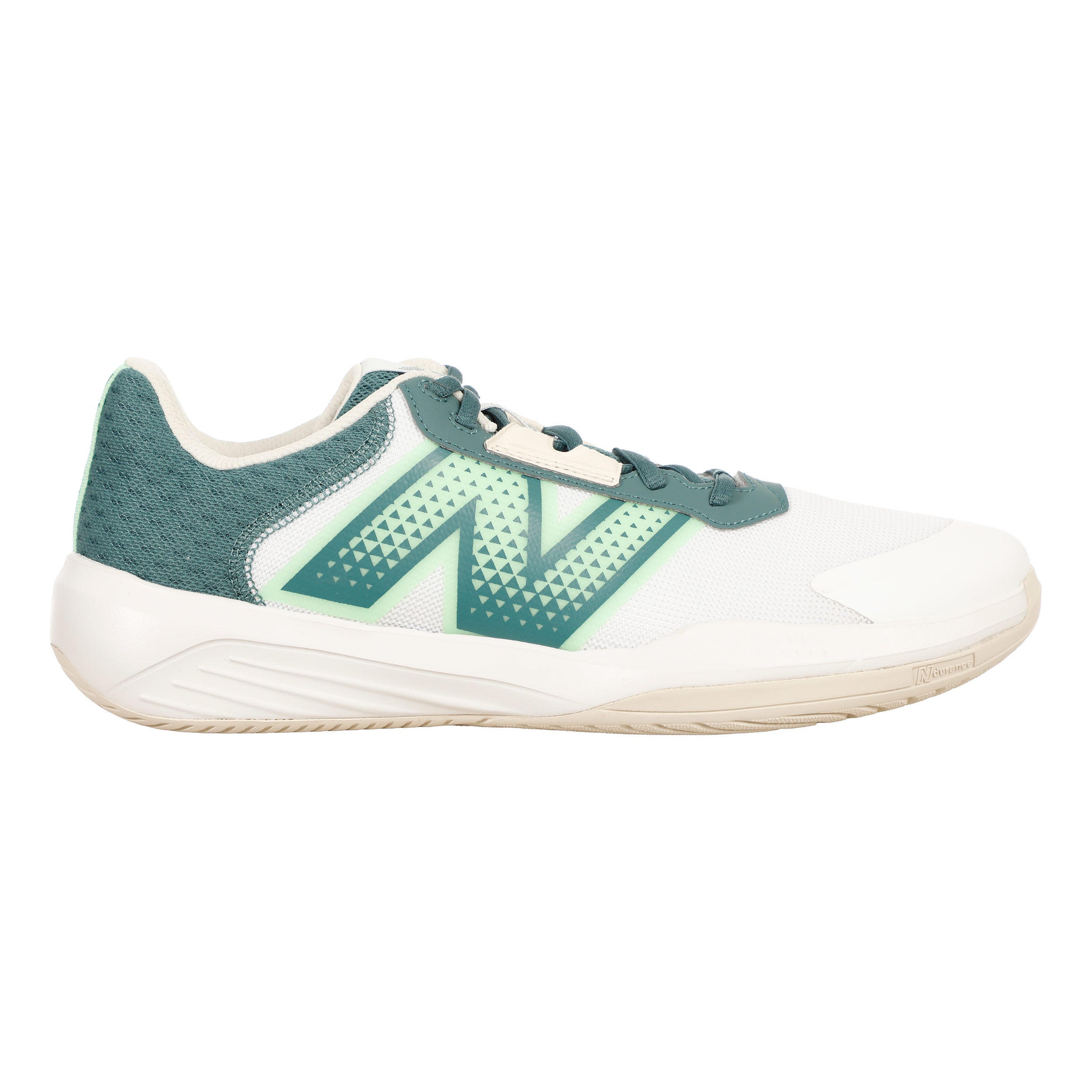 New Balance 696 All Court Shoe Men-White,Green