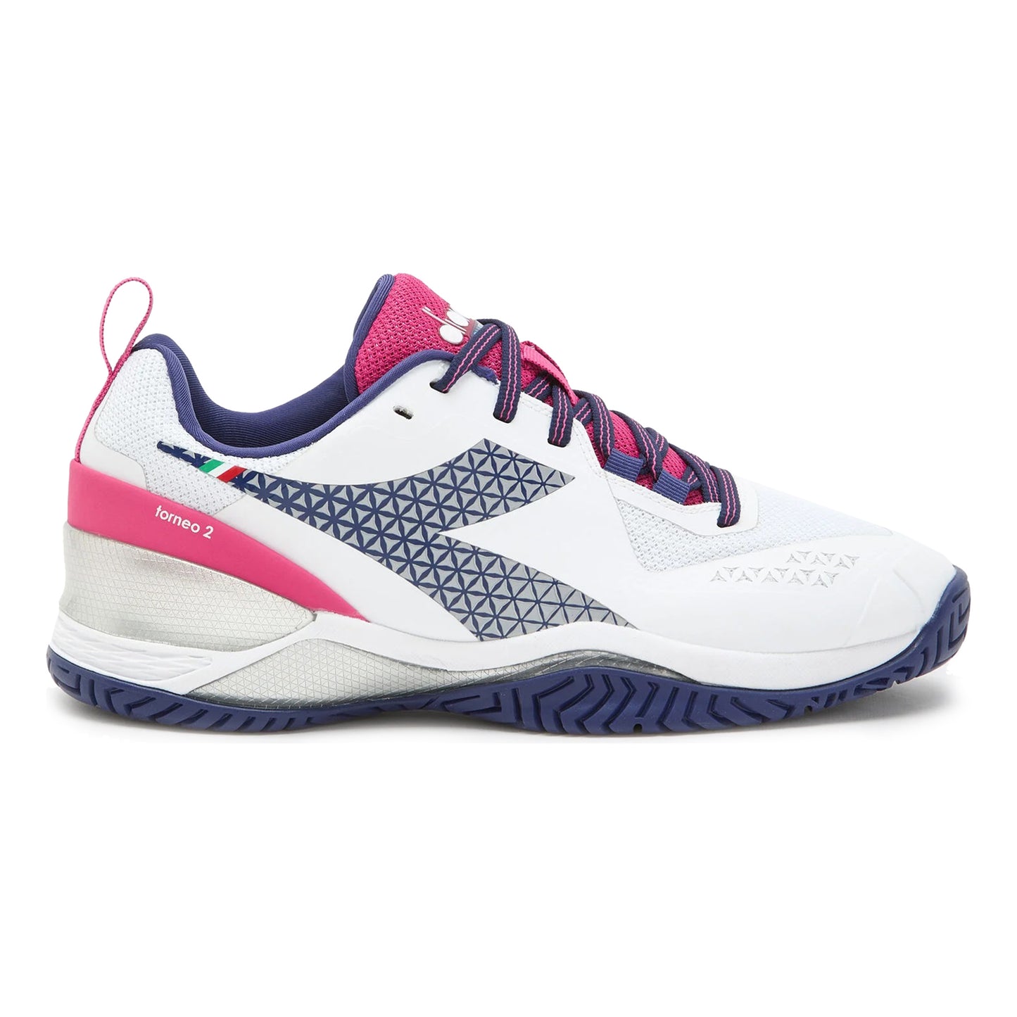 Diadora Blushield Torneo 2 All court shoe Women - white, red