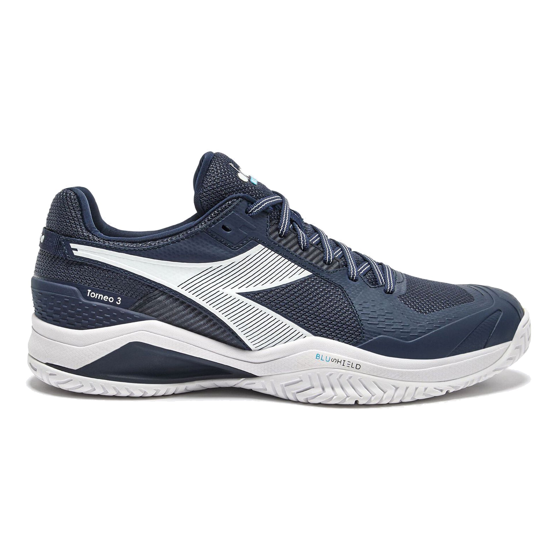 Diadora Blushield Torneo 3 Clay court shoe Men-dark blue,white