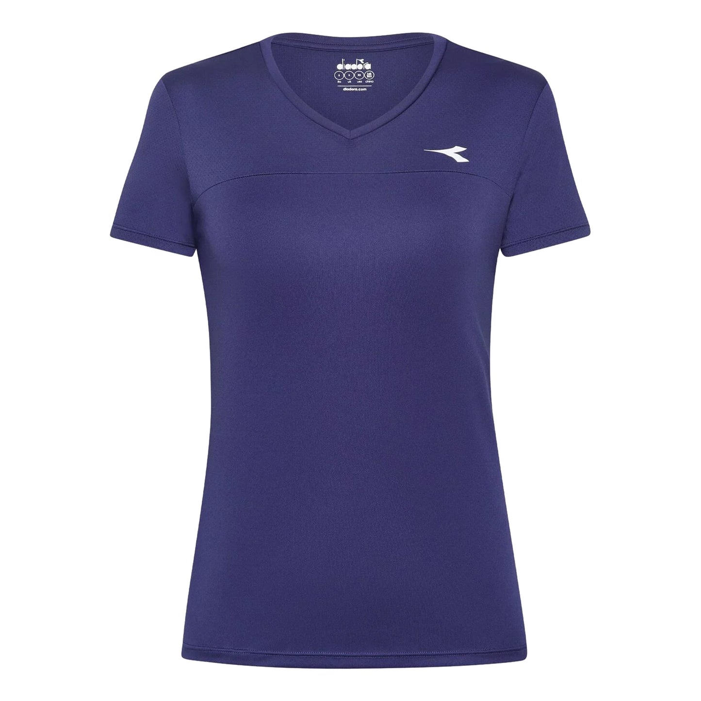 Diadora L. Short Sleeve T-Shirt Women-Blue