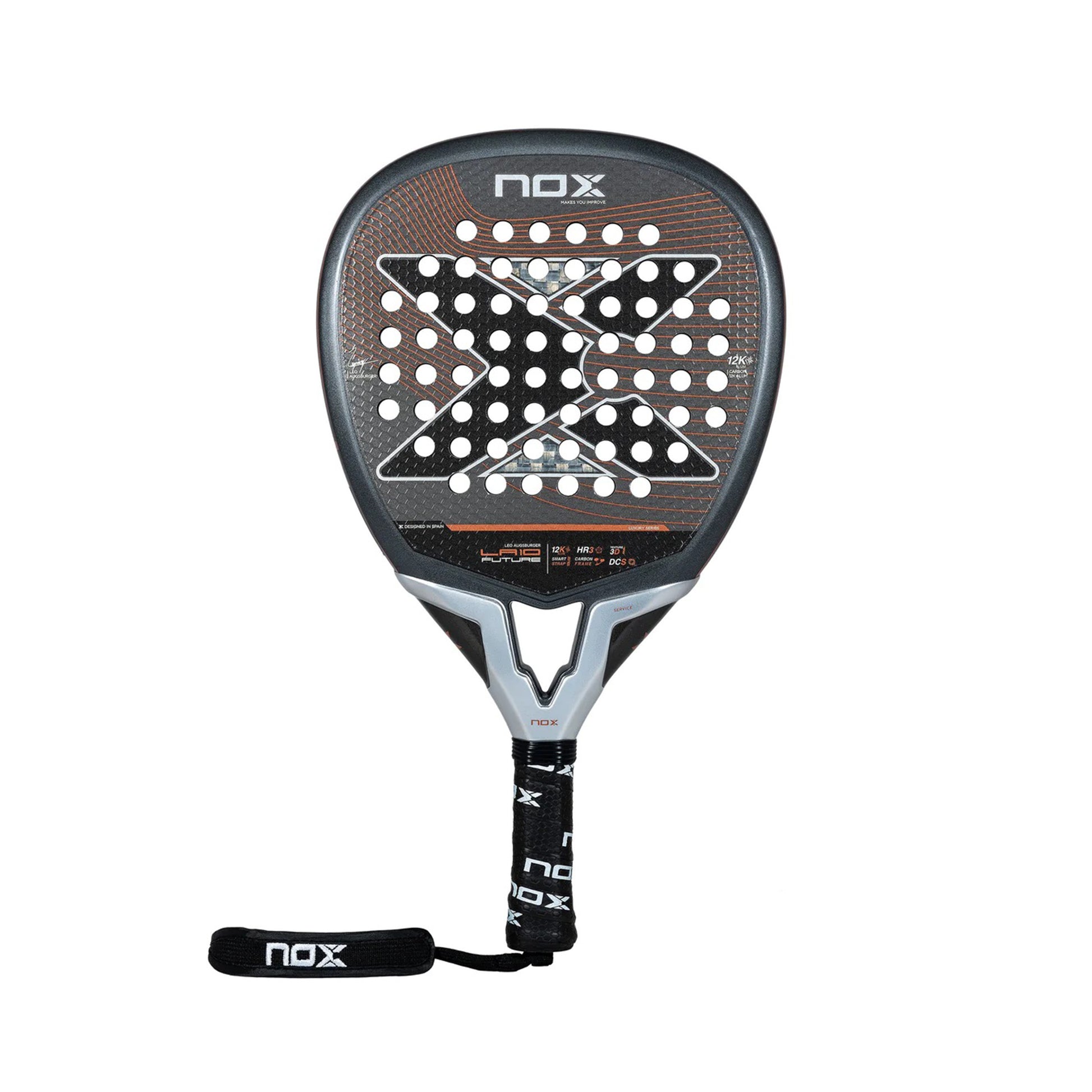 NOX LA10 by Leo Augsburger Padel racket