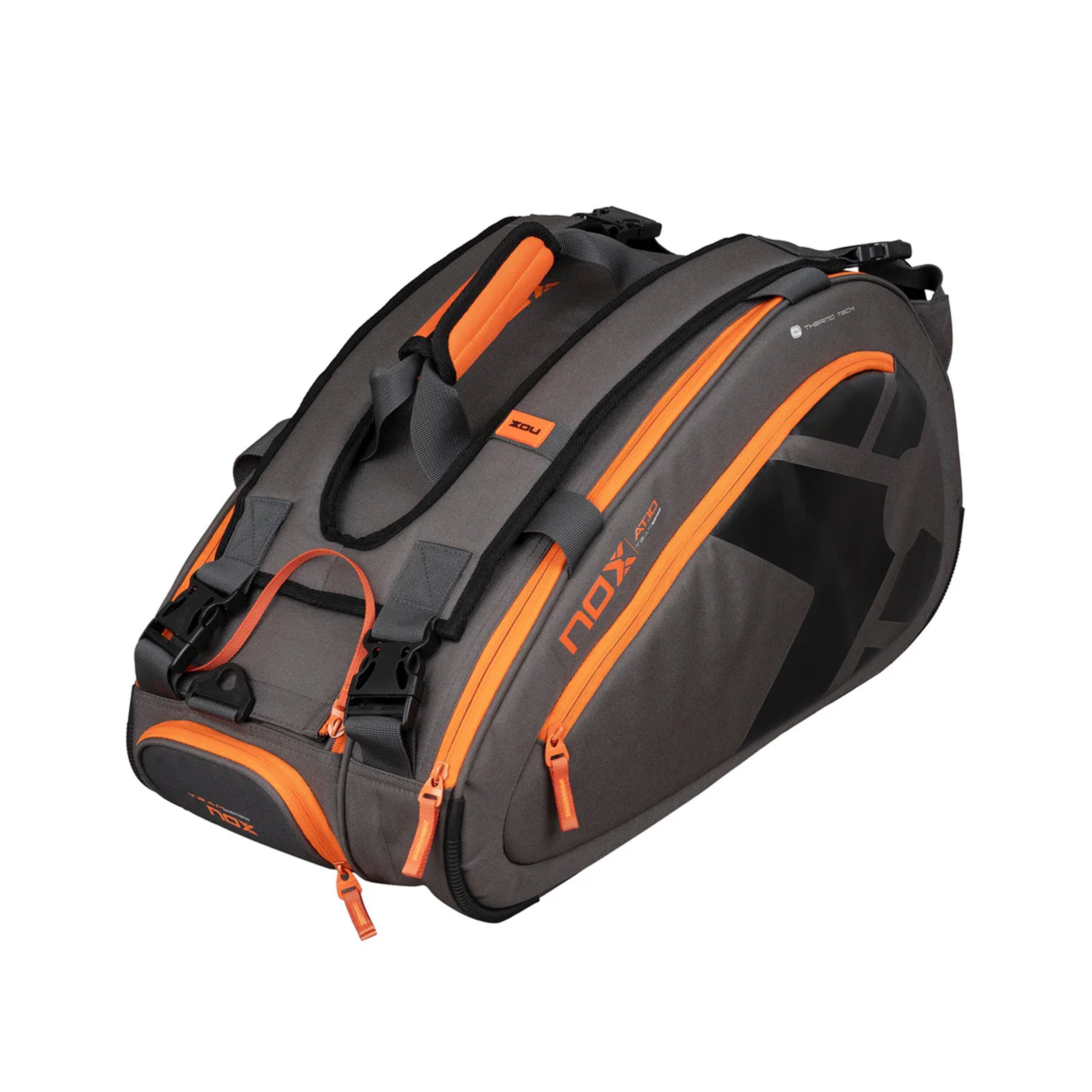 NOX AT10 Team Padel Racket Bag-Grey,Orange