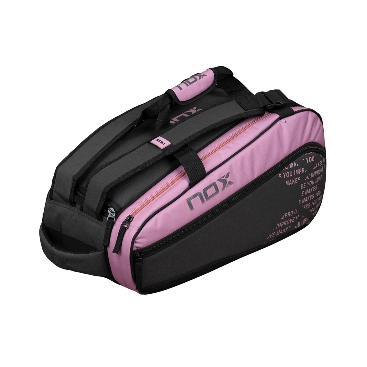 NOX Padel Racket Bag-Grey,Pink