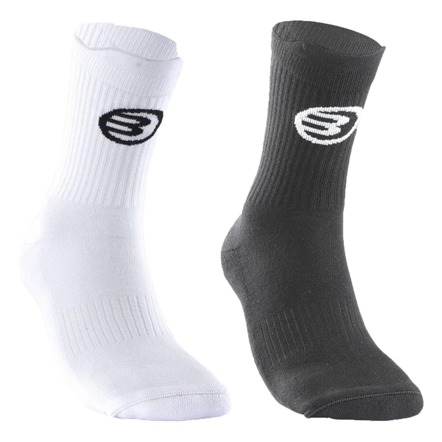 Bullpadel Bp253 (Pack 2) Sports socks Unisex - black, white