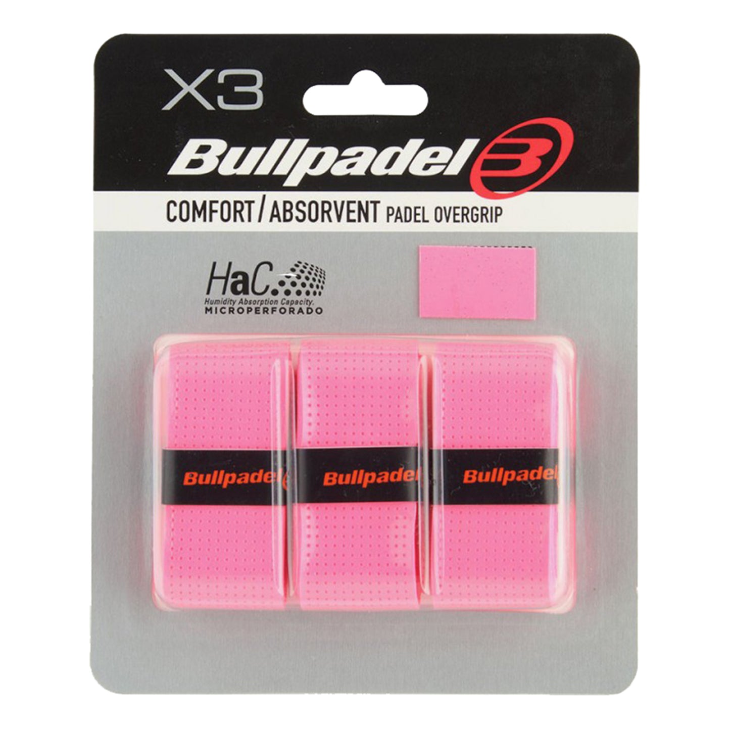 Bullpadel GB-1201 COMFORT ABSORBENT-Neon Pink