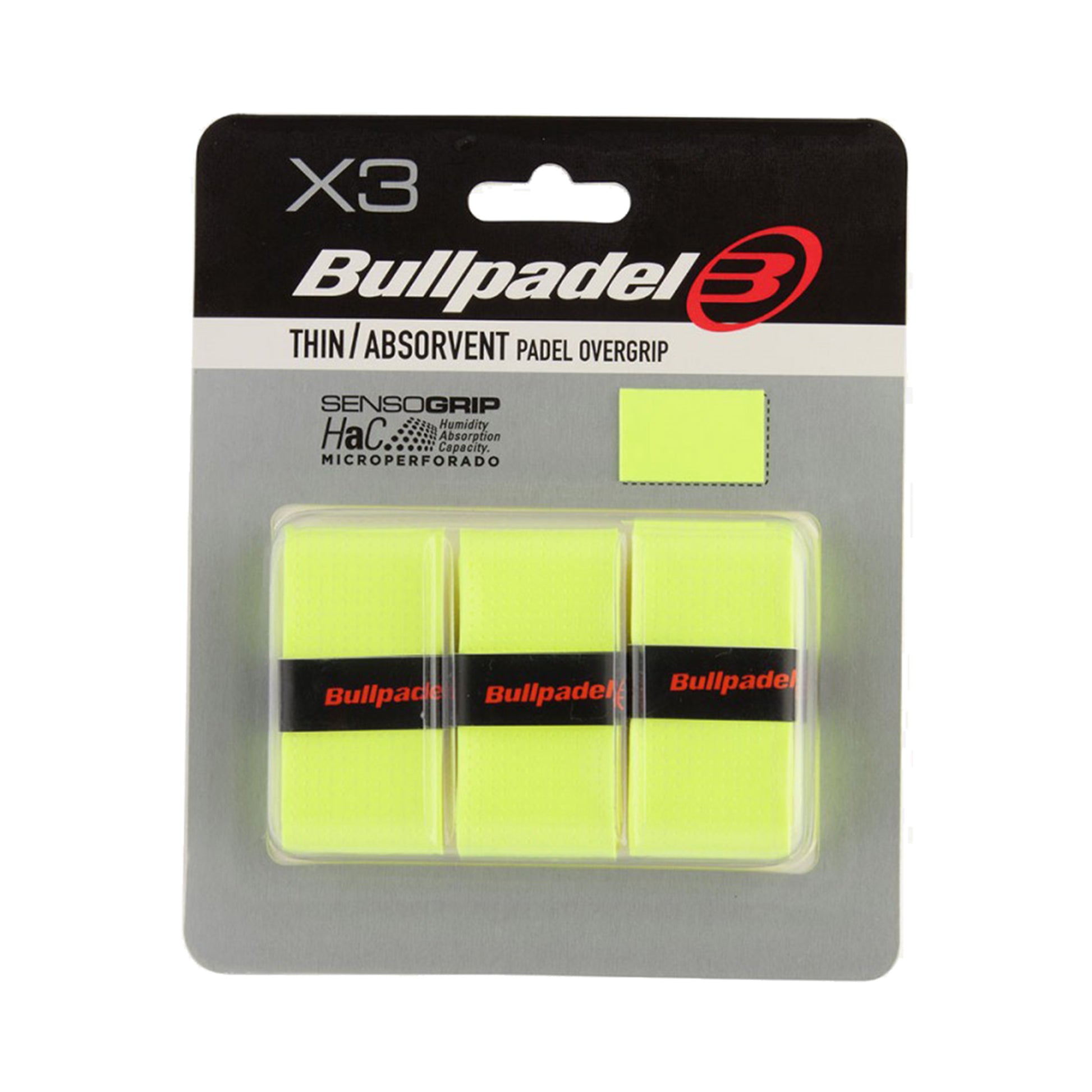 Bullpadel GB-1705 SENSO ABSORBENT-Neon Yellow