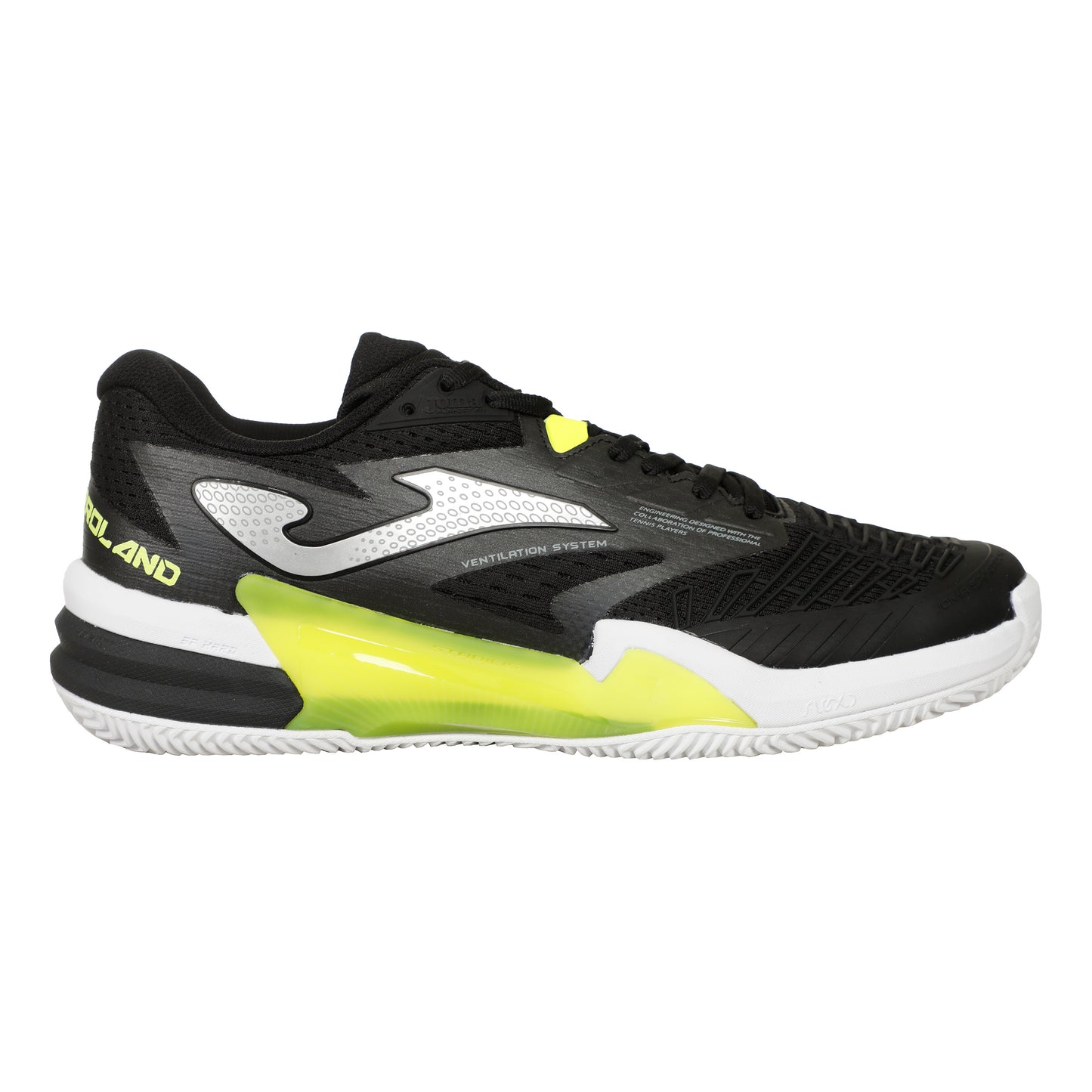 Joma Roland Clay Court Shoe Men-Black