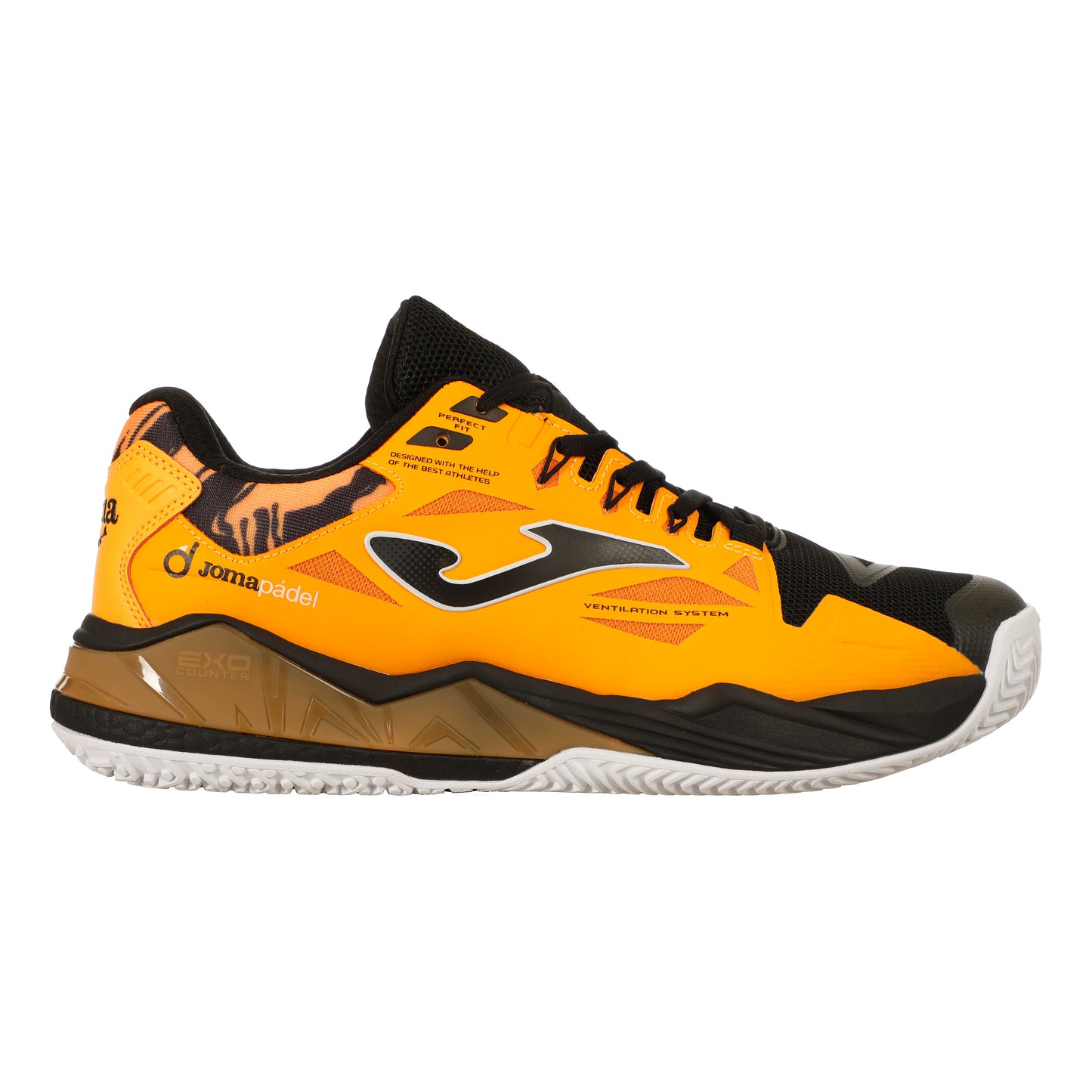 Joma Spin Padel shoe Men - orange, black