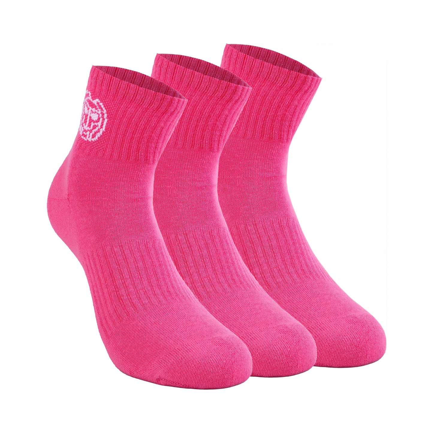 BIDI BADU Anchor Ankle Move Tennis Socks 3 Pack-Pink
