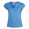Colortwist V-Neck T-Shirt Women-Blue