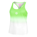 Crew Gradiant Tank Top Women-Neon Green,White