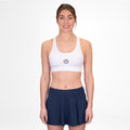 Crew Medium Support Sports Bras Women-White