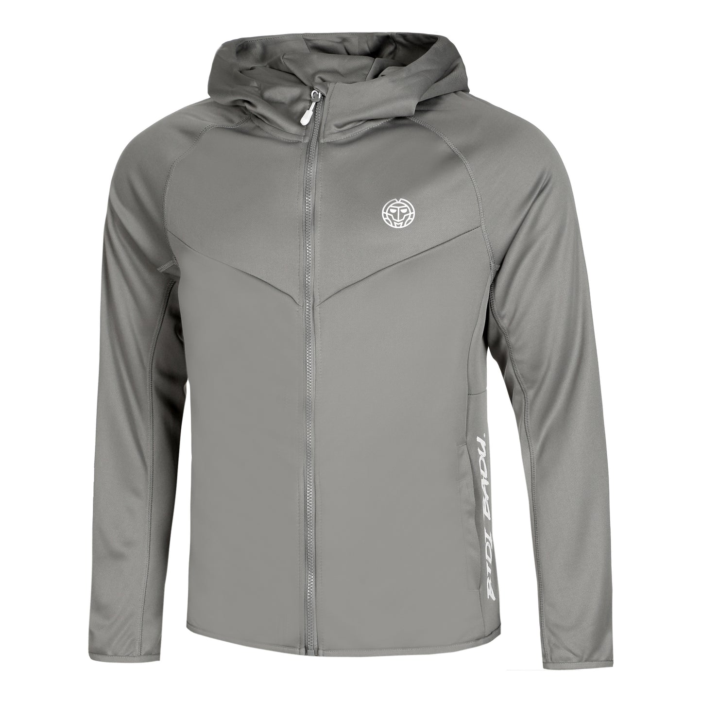 BIDI BADU Crew Hood Training Jacket Men-Grey