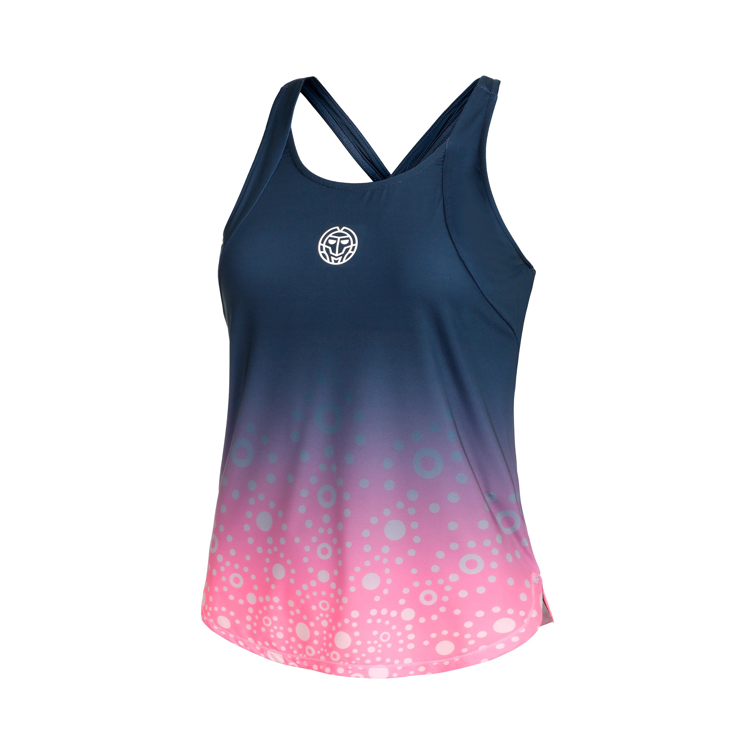 BIDI BADU Grafic Illumination Tank Top Girls - pink, dark blue