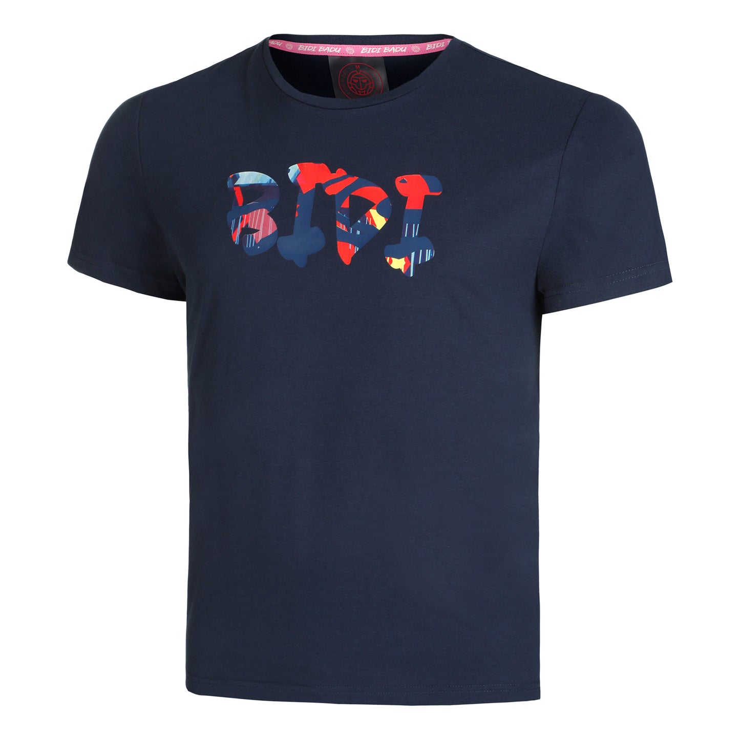 BIDI BADU Wild Arts Chill T-Shirt Men-Dark Blue,Multicoloured
