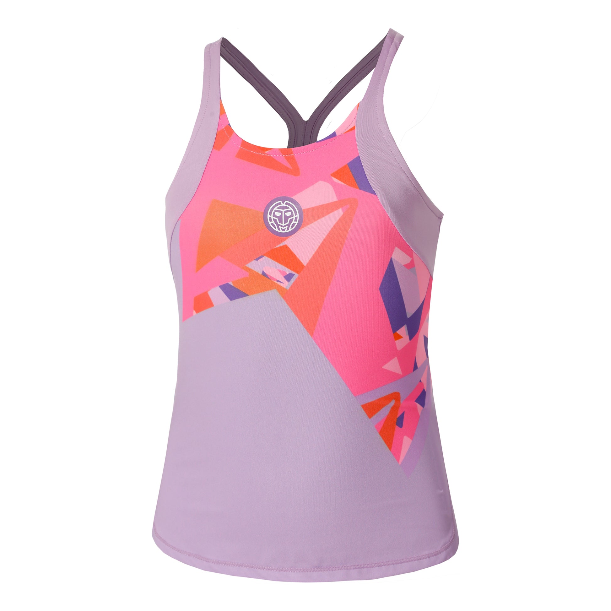 BIDI BADU Spike Tank Top Women-Violet,Pink